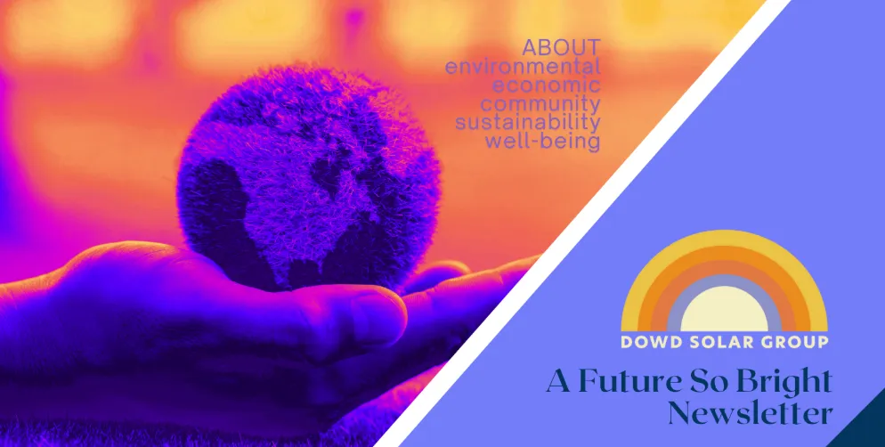 A future so bright newsletter