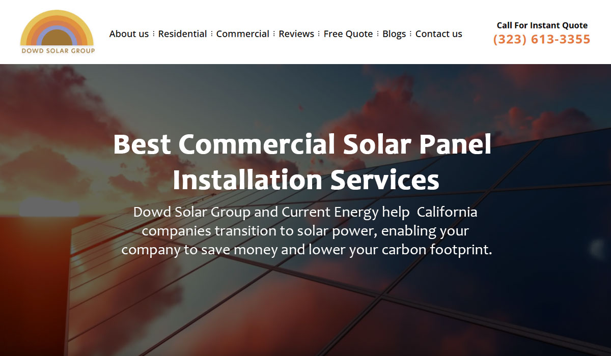 Commercial Solar Panel Installation Services for Businesses
